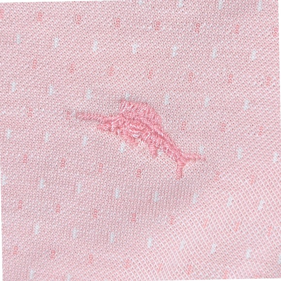 Tommy Bahama Other - Tommy Bahama IslandZone San Lucio Stretch Pink Micro Dot Shirt XXL Men Long Slve